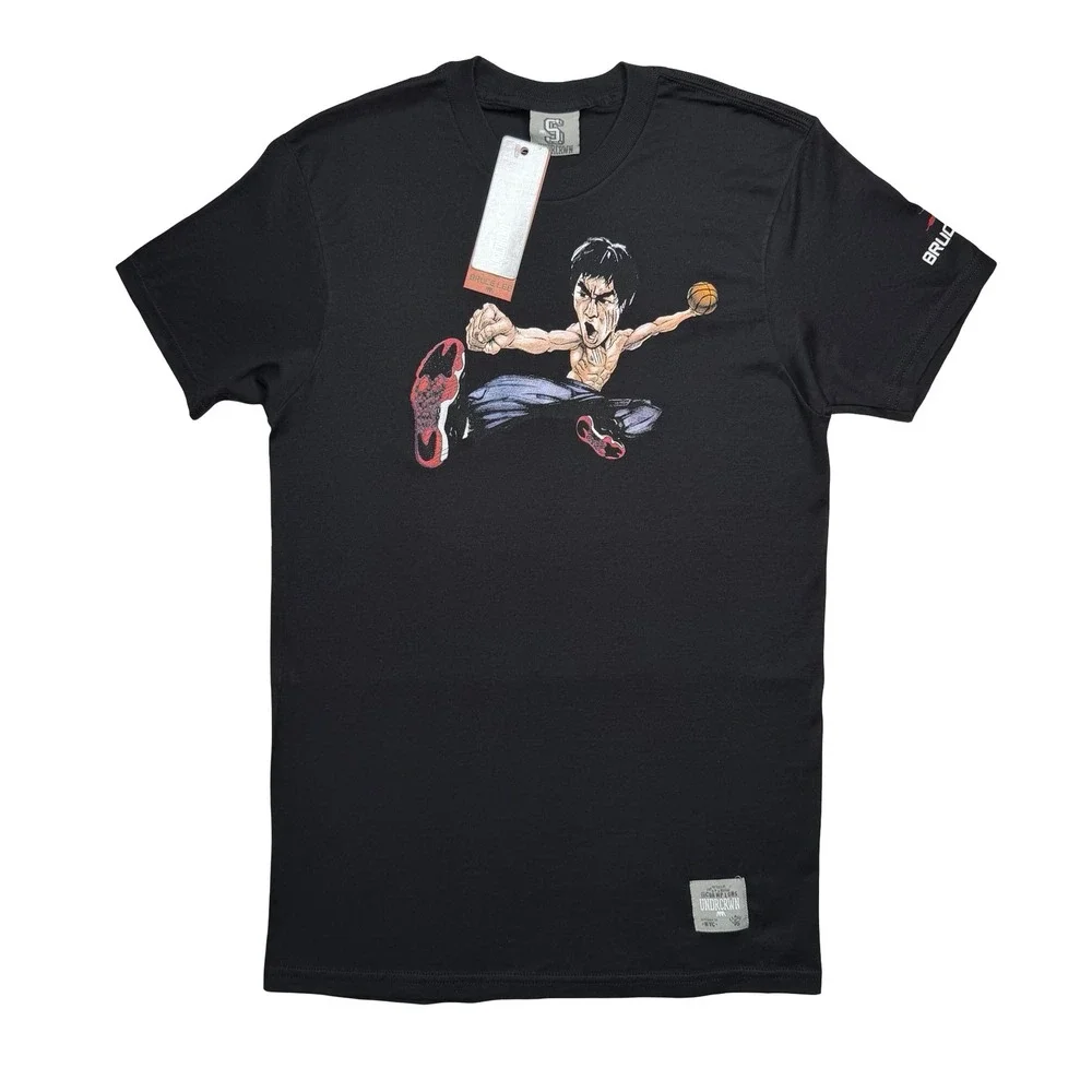 2000s Y2K UNDRCRWN Undercrown Bruce Lee Jordan 11 Space Jams streetwear shirt SM